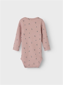 NAME IT Langærmet Body Rica Pale Mauve